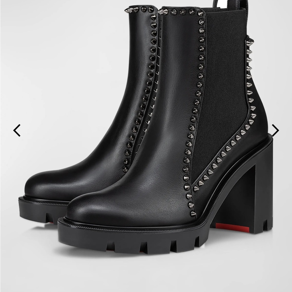Christian Louboutin Chelsea spike Boots